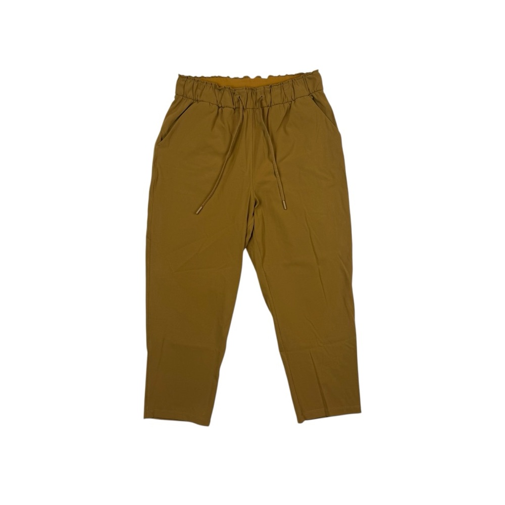 Lululemon Keep Moving Crop 23” Spiced Bronze Pants Stretch High Rise Size 8 - Picture 3 of 11